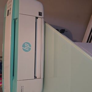 HP DeskJet 3755 Printer - White and Teal